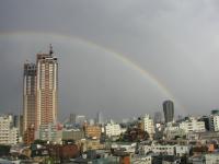 Thumbnail Rainbow view from my apartment - The buildings on the left are part of the new Roppongi-Hills complex.jpeg 